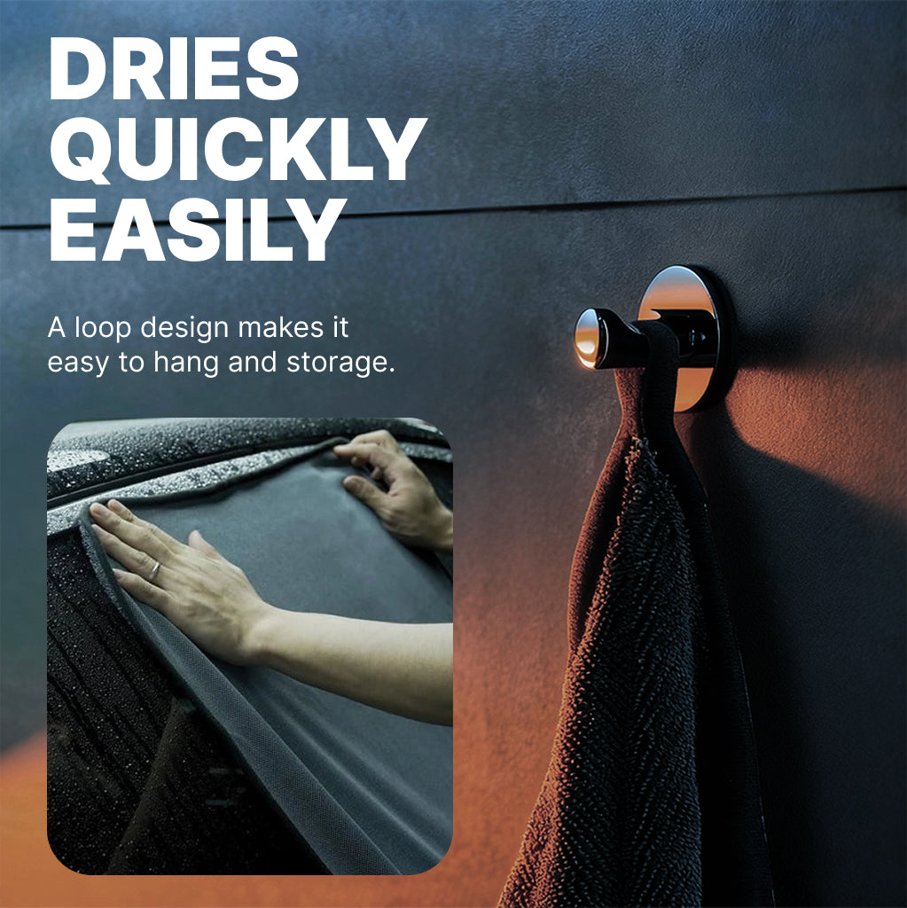 Microfiber car drying towels