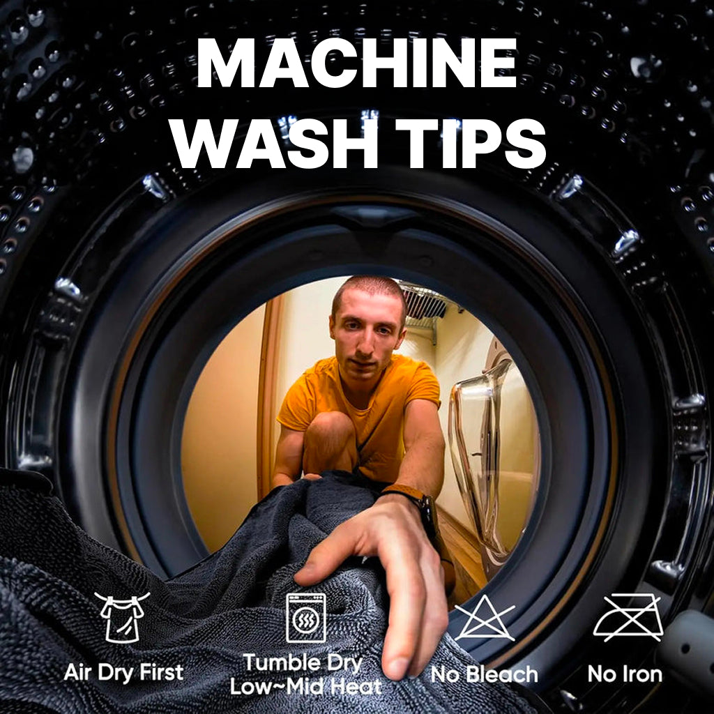 Microfiber car drying towels