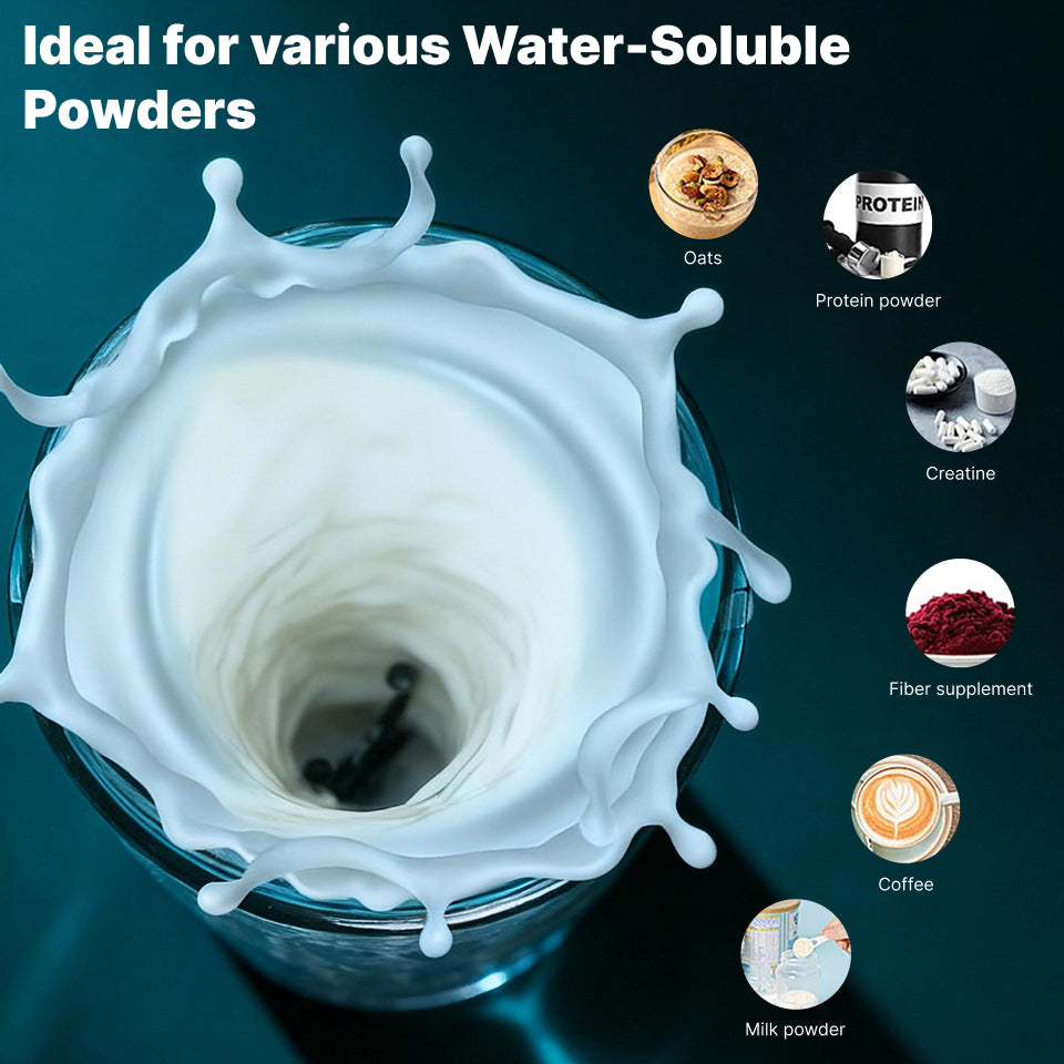 Electric protein shaker bottle