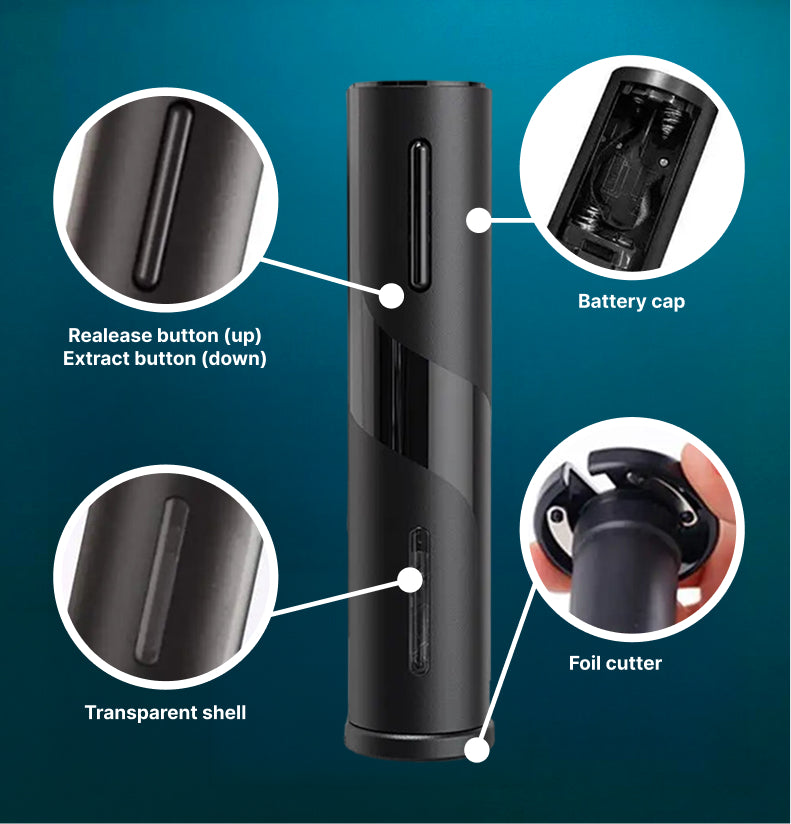 Electric red wine opener