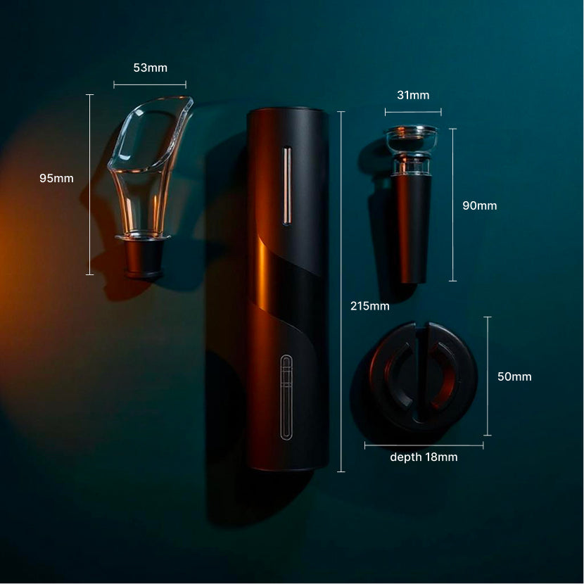 Electric red wine opener