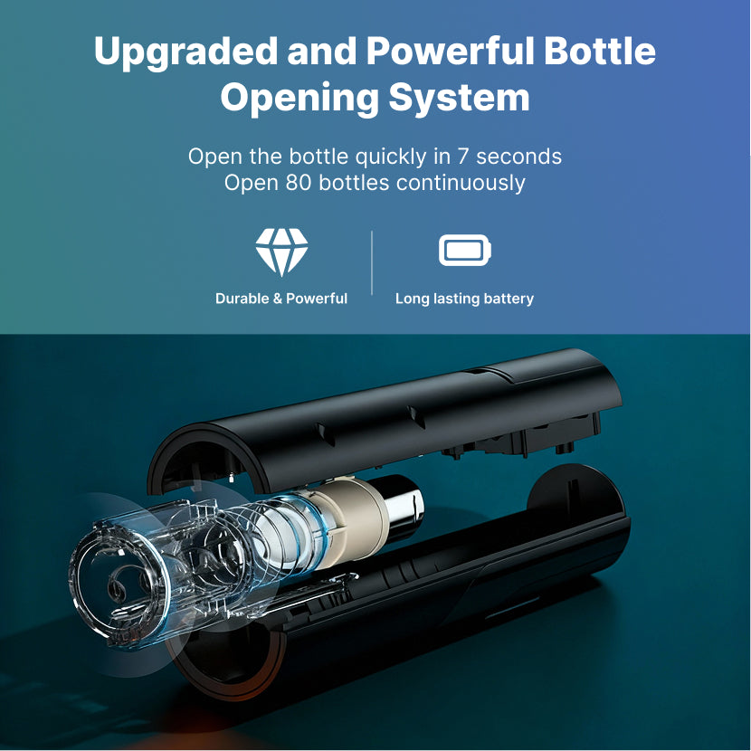 Electric red wine opener