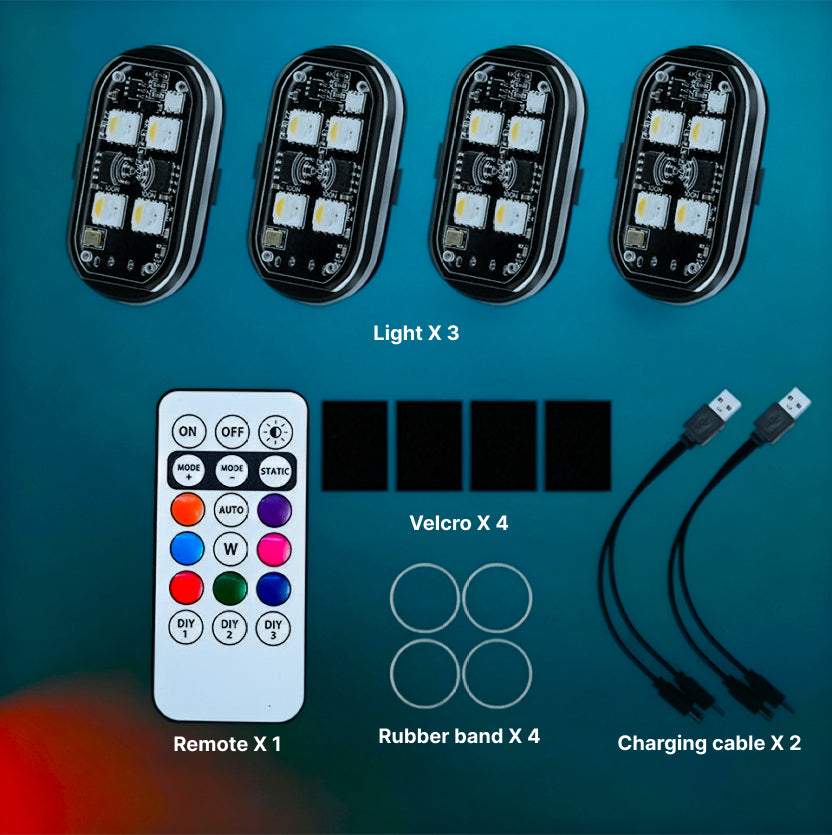 Wireless car LED