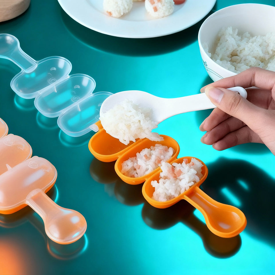 Easy rice ball maker