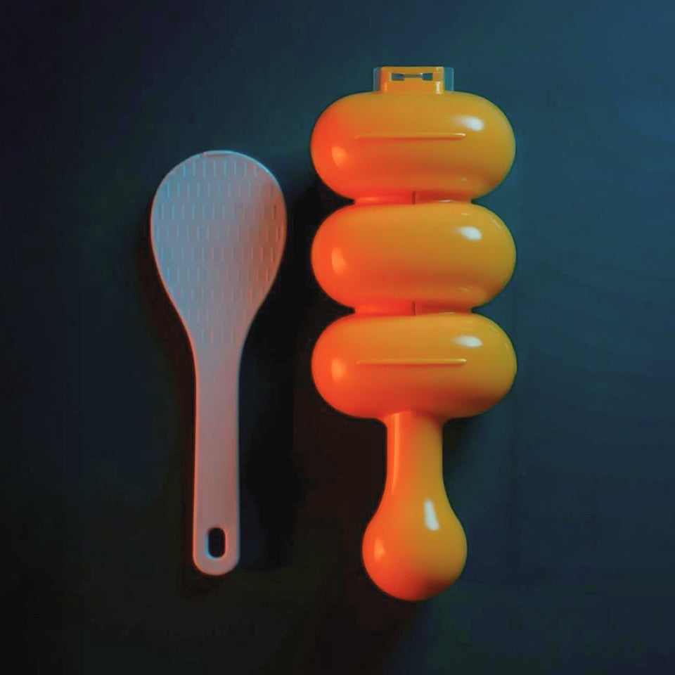 Easy rice ball maker