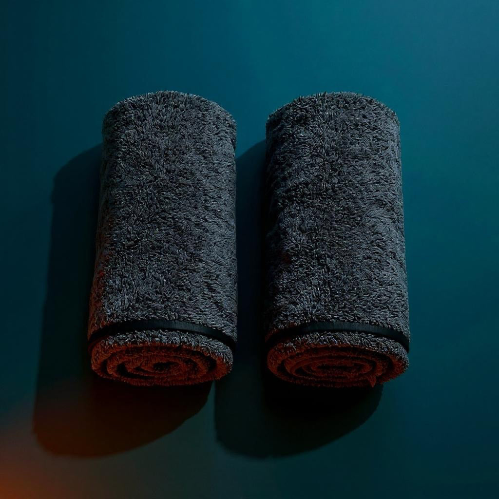 Microfiber car drying towels